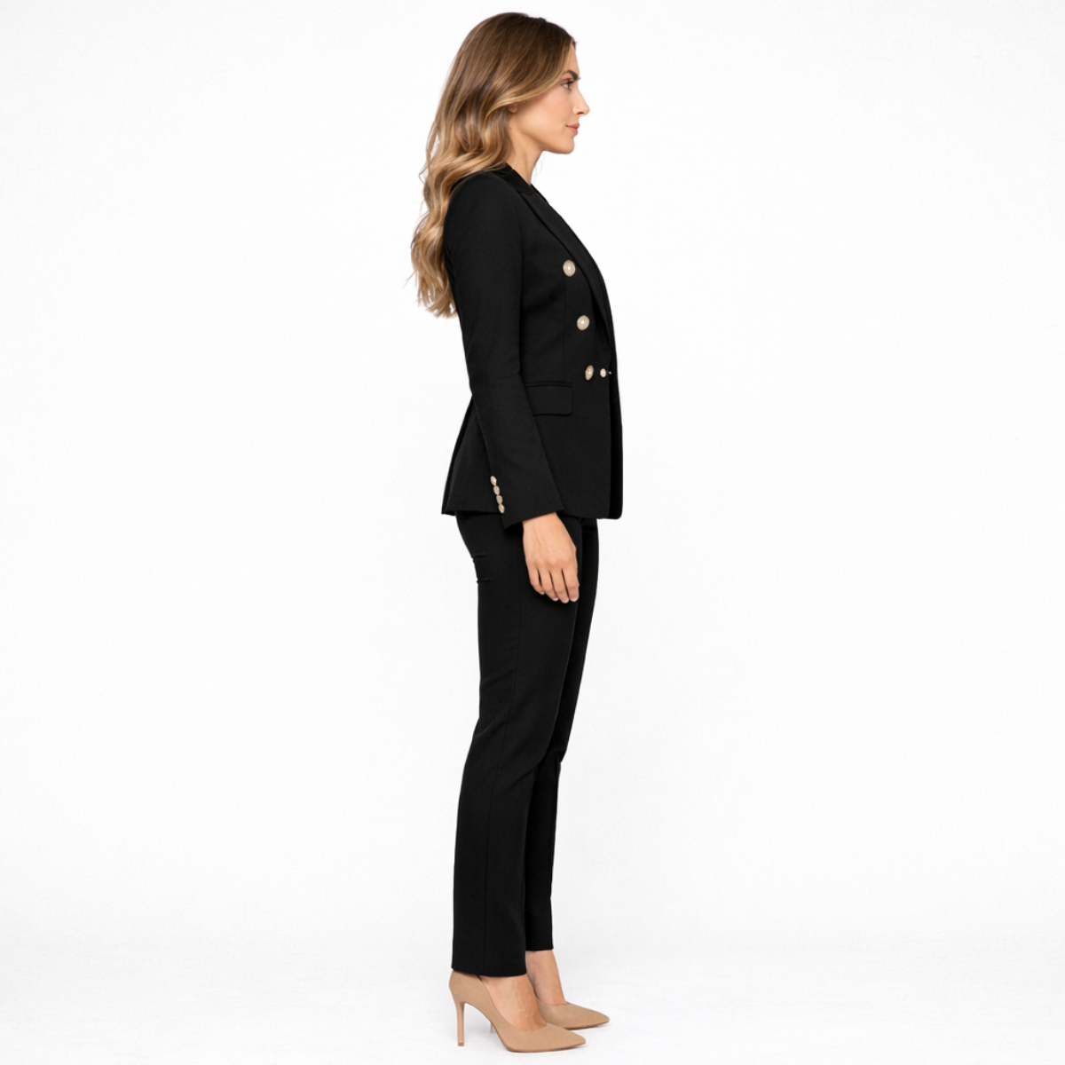 Women’s Blazer and Trousers Set – Tailored Power Dressing